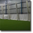 retracted cricket nets